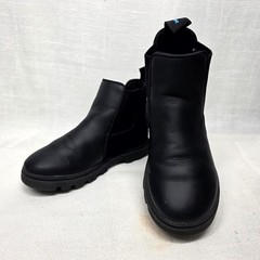 Native Kensington Treklite Boots Kids C13 Black Chelsea Slip On Lug Sole Rugged