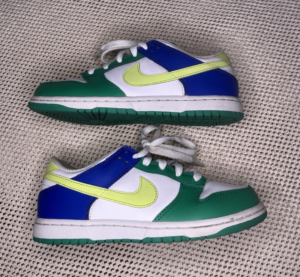 Nike- Dunk Low TD ‚Stadium Green Royal‘ size 3Y