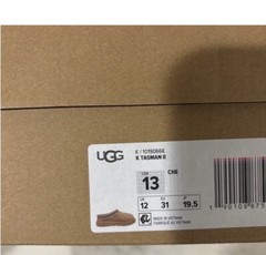 UGG Kids Tasman II Chestnut Slipper Shoe With 100% Authentic 1019066K Size 35-38