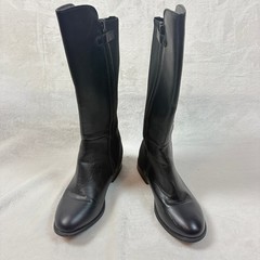Stuart Weitzman 5050 Boot Kids Size 4 Black Good Tall Knee High Stretch Zip
