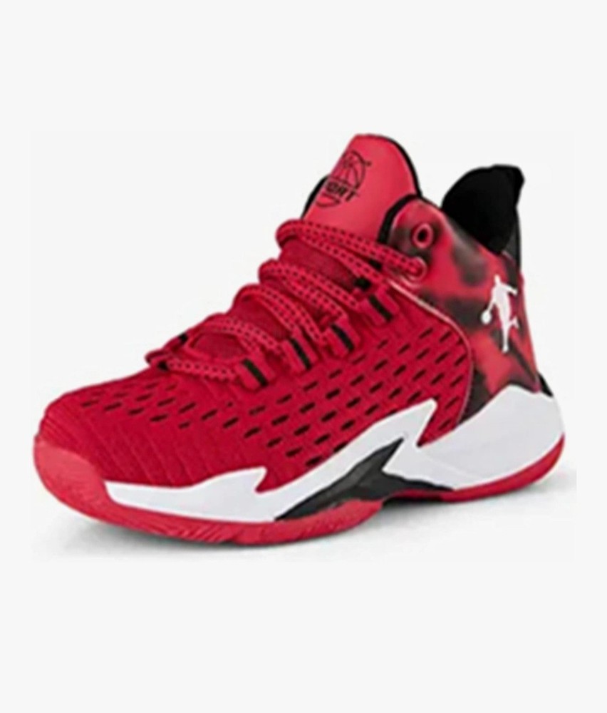 New Breathable Woven Basketball Sneakers Kid Size 2.5