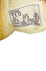 VANS x Sesame Street Elmo Old Skool Kids Low Top Sneakers Yellow US 11 EU 27.5
