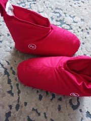 Restoration Hardware Toddler Size Plush Foot Duvets Non Slip Slippers Down Fill