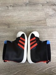 ADIDAS Superstar 360 Rain Boot J ‚Black Bright Red‘ S23967 Kids 12K