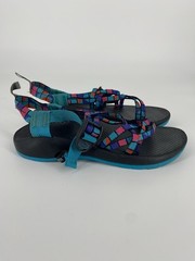 Chaco Kids ZX1 Ecotread Teal Multicolor Performance Sandals Size 6 J180264