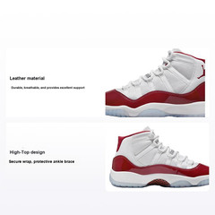 11 Retro Mid Cherry – 378038-116