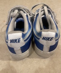 Nike Vandal Low Youth Blue Spray Paint Shoes 312492-441 Size 8