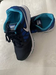 Nike Down Shifter 6 Sneakers Athletic Shoes Blue Size US 6YUK 5.5 EUR 38.5