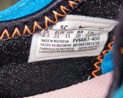 Nike Flex Runner 2 Little Kids Pull On Shoes Blue Orange Preschool- Size 5C