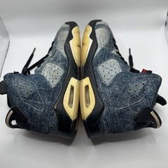 Nike Air Jordan 6 Retro Blue Washed Denim 2019 CV5489-401 Kids Size 5.5/Women 7