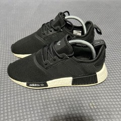 Size 6.5 (GS) – adidas NMD R1 Refined Low Black White