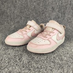 Nike Shoes Kids Size 13 Pink Hook & Loop Strap Sneakers Athletic Casual