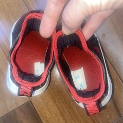 Nike Flex Runner Red/Black-White Size 7 c Toddler Sneakers Shoe Baby