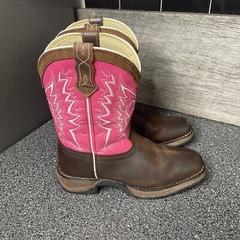 LIL‘ DURANGO® Big Kid Let Love Fly Western Boot, Size Youth 3.5, Great Condition