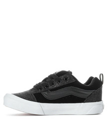 VANS Knu Skool Skate Shoes Black Dazzled Junior Size 6.5 BRAND NEW IN BOX