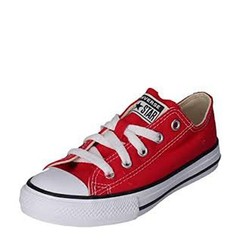 Converse Chuck Taylor All Star Ox 3J236C Kids Preschool Red Canvas Low Top Shoes