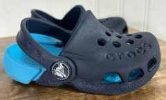 CROCS – Children’s Electro Clogs Navy / Electric Blue – Slip On – SIZE C 5