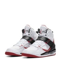 Nike AIR JORDAN Flight 45 High GS White Red Black 524865-130 SIZE 6.5youth=8 Wom