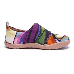 Kid Size UIN Slip On Canvas Shoes Comfortable Loafers „Looking at You“