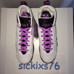 NIKE AIR JORDAN 7 RETRO GG ‚Fuchsia Glow‘ Size 8Y-9.5Y/EUR 41-43 [442960 127]