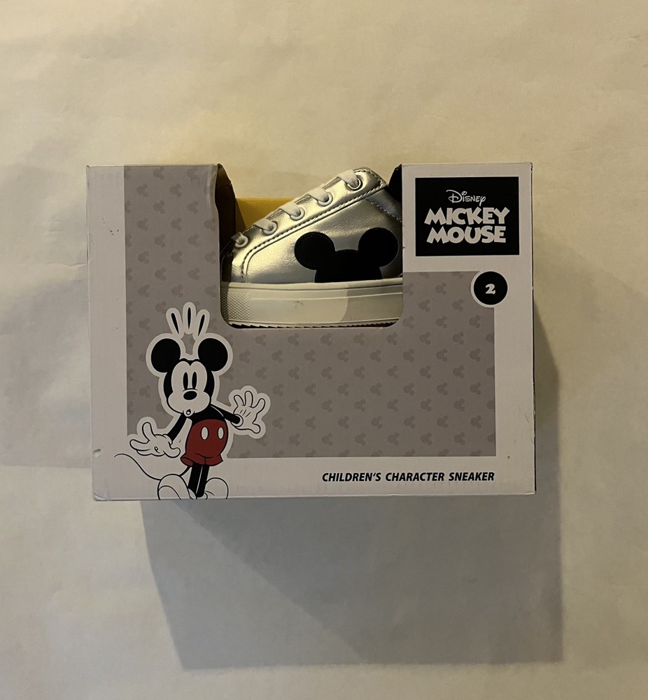 Disney Mickey Mouse Children’s Character Sneaker (Size 2)
