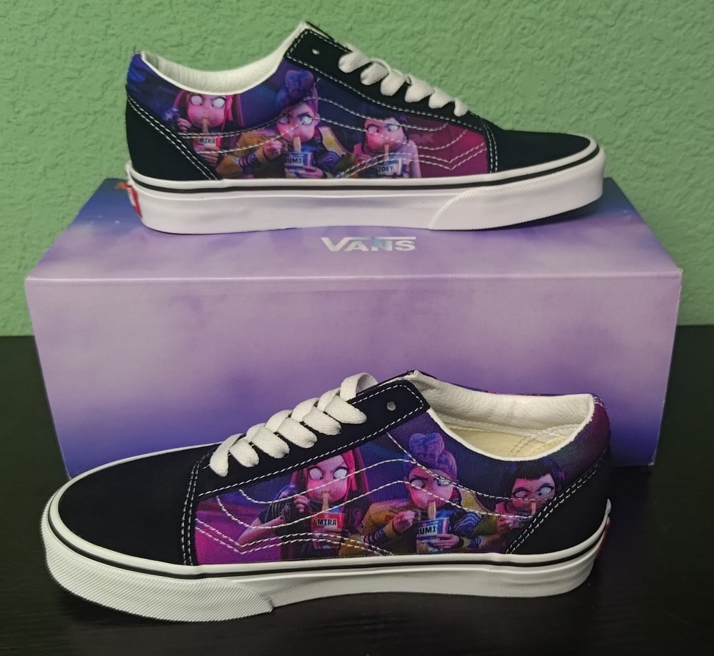 Kpop Demon Hunters x VANS Old Skool Ramen Rumi Mira Zoey – Size 5.5
