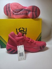 Adidas Donovan Mitchell Crayola D.O.N 2 J Power Pink Red Grade School Size 6.5Y