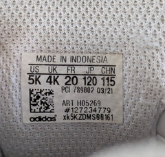 ADIDAS Kevin Lyons X Superstar Create Your Future Vellcro Sneakers Toddler Sz 5