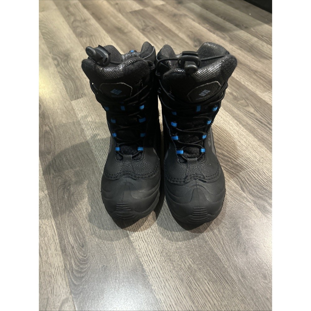 Columbia Youth 3 Bugaboot Plus IV Omni-Heat boots in black