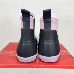 Size 1 Big Kids – Hunter Finley Rain WATERPROOF – Black / Purple