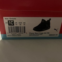 Kids Puma Pacer Next Cage AC PS Size 1