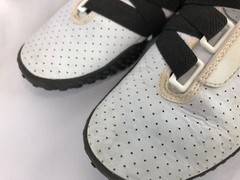Champion Youth Shoes White / Black Strap Youth Size EUR 38 / UK5 / US Size 6.5