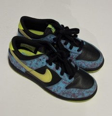 Nike Dunk Low Let’s Dance Acid Wash Shoes 2Y Black DV1694-900 Baltic Blau
