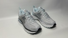 Nike Vomero 5 GS Metallic Silver Glacier Blue Kids Size 6.5Y HQ3255-043