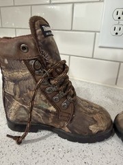 Hunting Waterproof Boots Winter Thinsulate Insulated Camo Youth 9.5 Child Hike