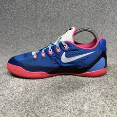 Nike Kobe IX 9 EM Blue Hyper Pink Cobalt Shoes Sneaker Youth Size 7Y Women 8.5