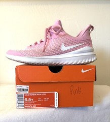 Nike Kids Renew Rival Pink Athletic Running Shoes AH3474-600 Size 6.5 Y