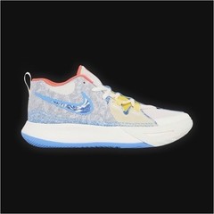 Nike Kyrie Flytrap 6 GS Basketball Sneakers White/Blue/Red 3.5Y DQ8094-100