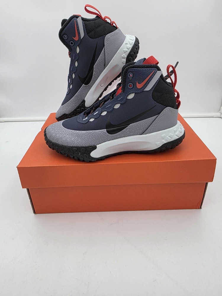 Nike Terrascout GS Boots Thunder Blue Cement Grey Youth 1Y FV4173-400