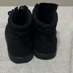 BILTX Black Textile Mid Top Sneakers Unisex Kids Size 6 Logo Zipper