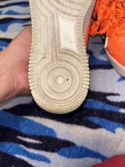Nike Air Force 1 Low “Just Do It” Orange – Size 4.5Y