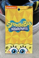 NEW SpongeBob SquarePants & Patrick Kids‘ Chenille Fleece Slip-On Sneakers 13T