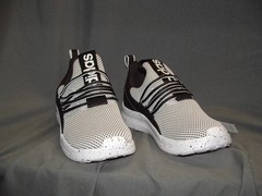 NWT Adidas Lite Racer Adapt 7.0 Cloud White and Black sz 3 Sneakers