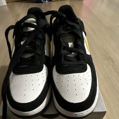Nike Air Force 1 LE GS Athletic Club Black White Yellow 7Y DH2920 111