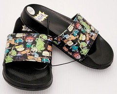 Nickelodeon Rugrats Tommy Pickles Chucky Finster Slides Toddler Size 11/12 New