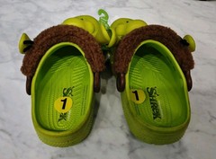 Crocs Classic Dreamworks Shrek Clog Size J1 Juniors Kid’s Green NEW 🚚💨💨