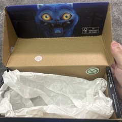 Size 4.5 – KPop Demon Hunters – Derpy Tiger VANS Shoes Brand New In Box