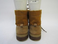 Timberland Youth Size 2 M Brown Leather Laces Ankle Casual Boots