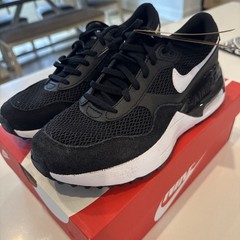 New! Nike Air Max SYSTM Black Wolf Grey GS – DQ0284-001 youth 5.5