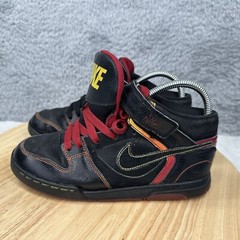Nike NYX Dunk Mid 2009, w/ Strap Black/Blaze Size 4.5y